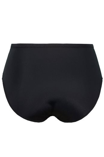 Plus size veliki brojevi Gaćice od mikrofibre s dodatkom ukrasne čipke za punije