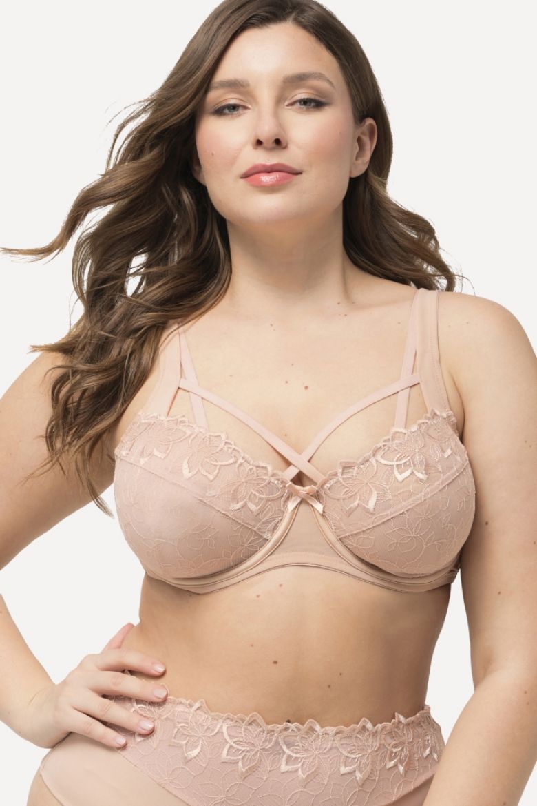 Plus size veliki brojevi Grudnjak cvjetni motiv za punije