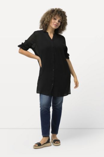 Plus size veliki brojevi Bluza dužeg kroja 3/4 rukavi za punije