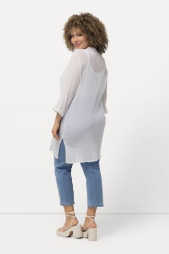 Plus size veliki brojevi Bluza dužeg kroja 3/4 rukavi za punije