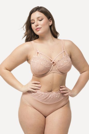 Plus size veliki brojevi Gaćice tanga s dosatkom ukrasne čipke za punije