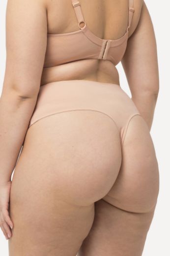 Plus size veliki brojevi Gaćice tanga s dosatkom ukrasne čipke za punije