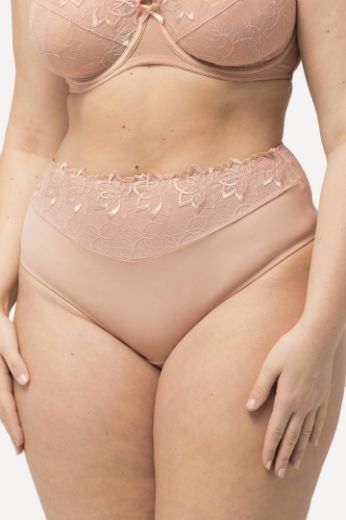 Plus size veliki brojevi Gaćice tanga s dosatkom ukrasne čipke za punije