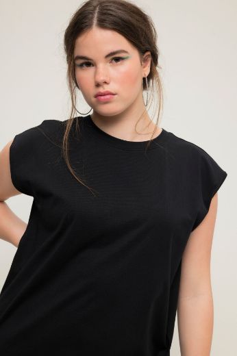 Plus size veliki brojevi Haljina s prorezima spuštenih rukava za punije