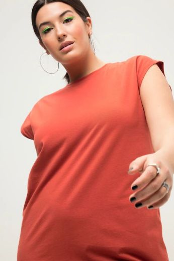 Plus size veliki brojevi Haljina s prorezima spuštenih rukava za punije