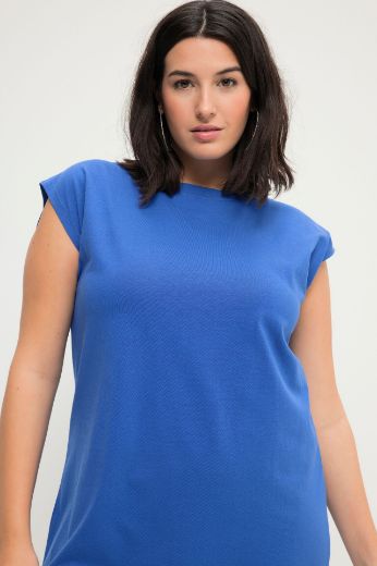 Plus size veliki brojevi Haljina s prorezima spuštenih rukava za punije