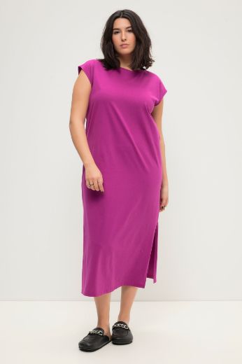 Plus size veliki brojevi Haljina s prorezima spuštenih rukava za punije
