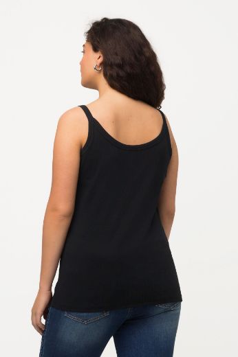 Plus size veliki brojevi Top V ovratnim tanke naramenice za punije
