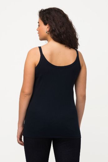 Plus size veliki brojevi Top V ovratnim tanke naramenice za punije