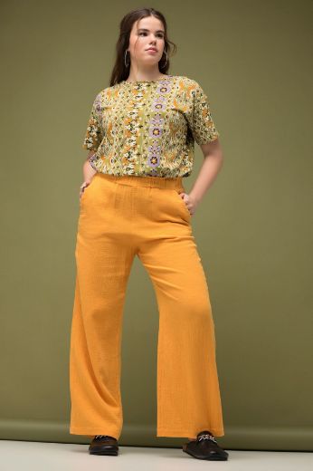 Plus size veliki brojevi Hlače šireg kroja nogavica za punije