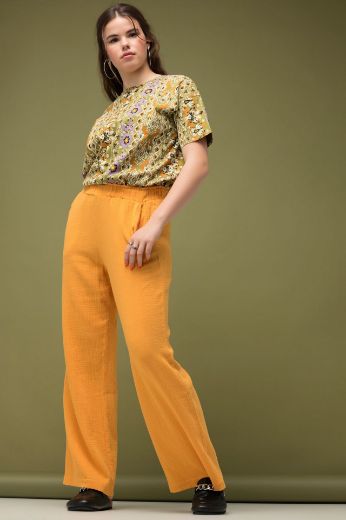 Plus size veliki brojevi Hlače šireg kroja nogavica za punije