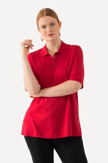 Plus size veliki brojevi Majica Polo kratkih rukava za punije