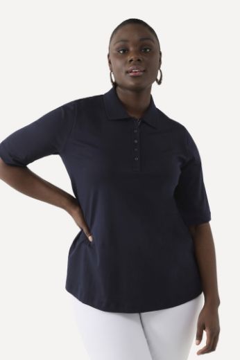 Plus size veliki brojevi Majica Polo kratkih rukava za punije