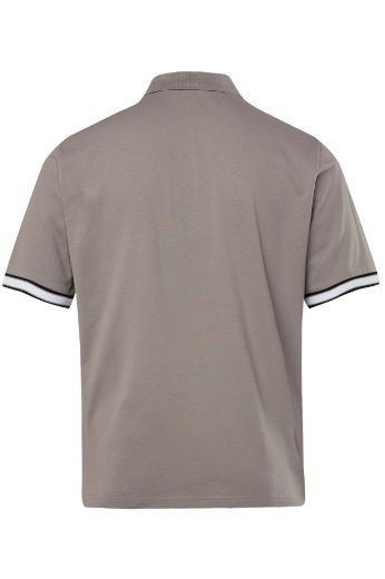 Plus size veliki brojevi Majica Polo s prugama na obrubu rukava za punije
