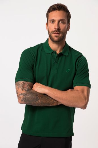 Plus size veliki brojevi Majica Polo s prugama na obrubu rukava za punije
