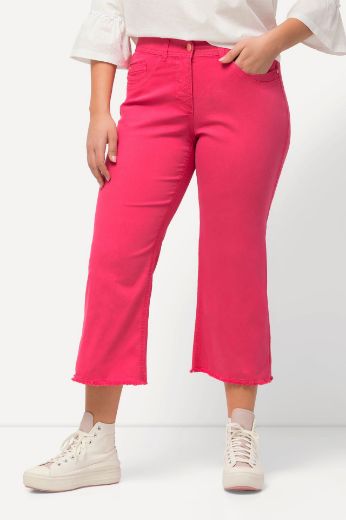 Plus size veliki brojevi Traperice 7/8 šireg kroja nogavica za punije