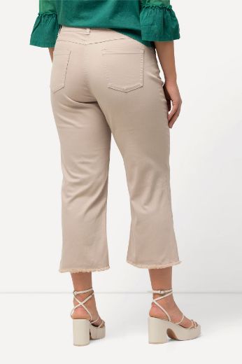 Plus size veliki brojevi Traperice 7/8 šireg kroja nogavica za punije