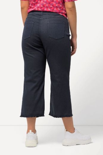 Plus size veliki brojevi Traperice 7/8 šireg kroja nogavica za punije