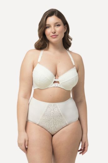 Plus size veliki brojevi Grudnjak na prednje kopčanje s podstavljenim košaricama za punije