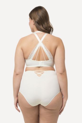 Plus size veliki brojevi Grudnjak na prednje kopčanje s podstavljenim košaricama za punije