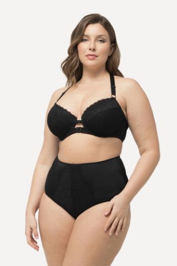 Plus size veliki brojevi Grudnjak na prednje kopčanje s podstavljenim košaricama za punije