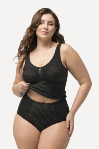 Plus size veliki brojevi Gaćice za oblikovanje s prugama za punije