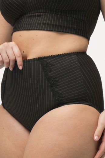 Plus size veliki brojevi Gaćice za oblikovanje s prugama za punije