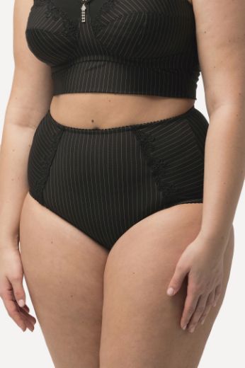 Plus size veliki brojevi Gaćice za oblikovanje s prugama za punije