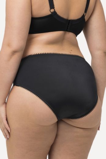 Plus size veliki brojevi Gaćice midi od čipke za punije