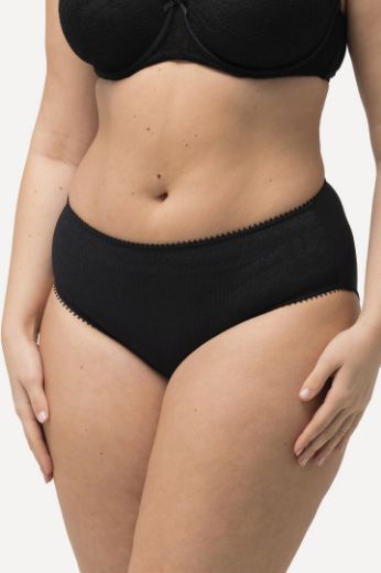 Plus size veliki brojevi Gaćice midi od čipke za punije
