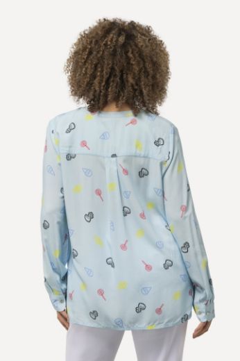 Plus size veliki brojevi Bluza dugih rukava s printom za punije