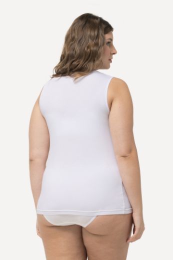 Plus size veliki brojevi Potkošulja s dodatkom ukrasne čipke za punije