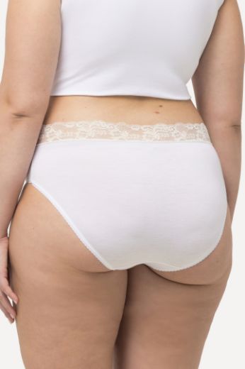 Plus size veliki brojevi Gaćice midi 3 komada za punije