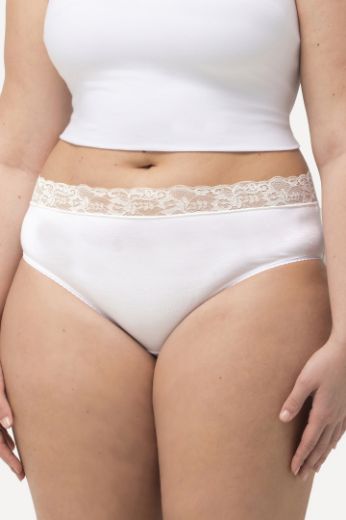 Plus size veliki brojevi Gaćice midi 3 komada za punije