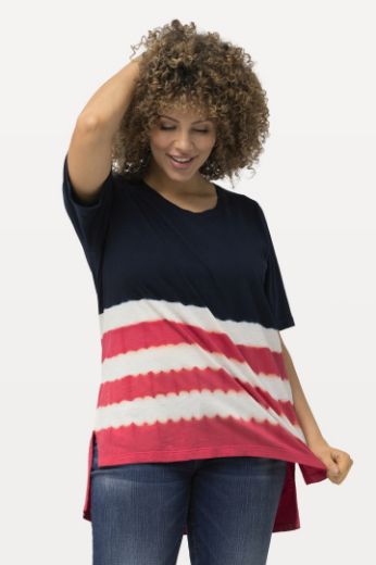 Plus size veliki brojevi Majica kratkih rukava okruglog izreza za punije