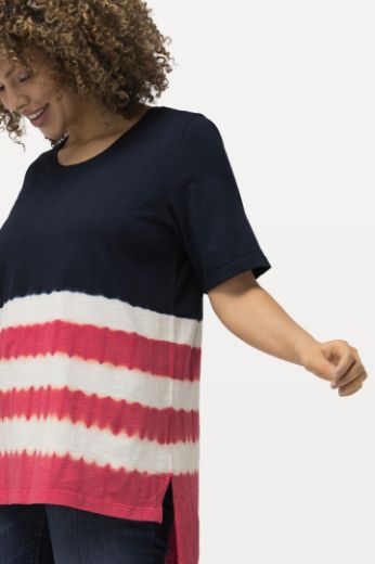 Plus size veliki brojevi Majica kratkih rukava okruglog izreza za punije