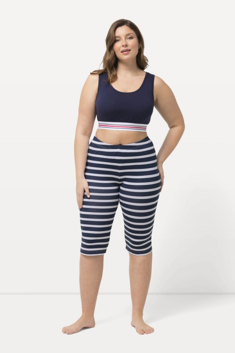 Plus size veliki brojevi Hlače biciklističke 2 komada za punije