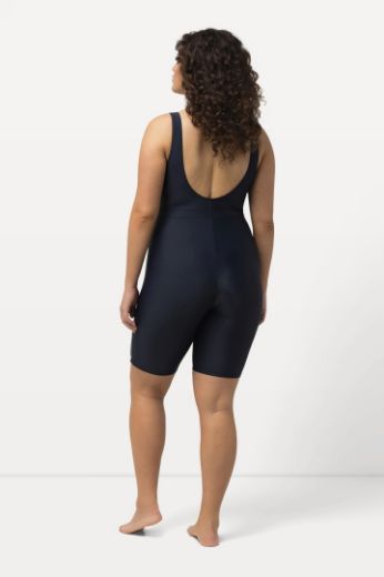Plus size veliki brojevi Kupaći kostim jednodijelni s produženim nogavicama za punije