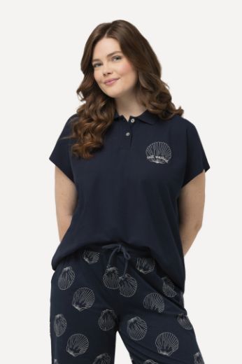 Plus size veliki brojevi Majica Polo kratkih rukava s printom za punije