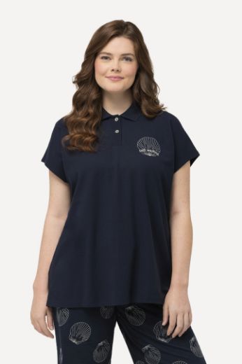 Plus size veliki brojevi Majica Polo kratkih rukava s printom za punije