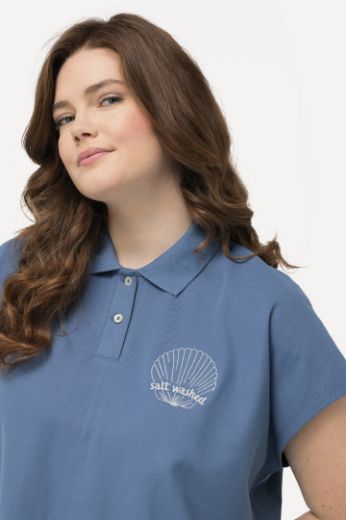Plus size veliki brojevi Majica Polo kratkih rukava s printom za punije
