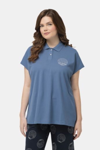Plus size veliki brojevi Majica Polo kratkih rukava s printom za punije