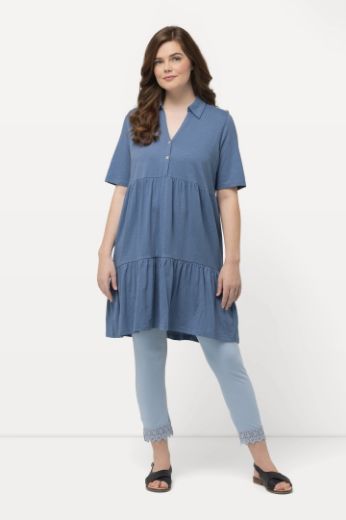 Plus size veliki brojevi Majica Polo A kroja za punije