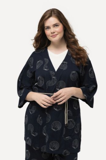 Plus size veliki brojevi Majica na vezanje za punije