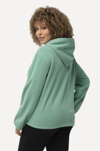 Plus size veliki brojevi Majica s kapuljačom i patentnim zatvaračem za punije