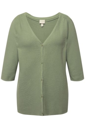 Plus size veliki brojevi Kardigan s 3/4 rukavima za punije