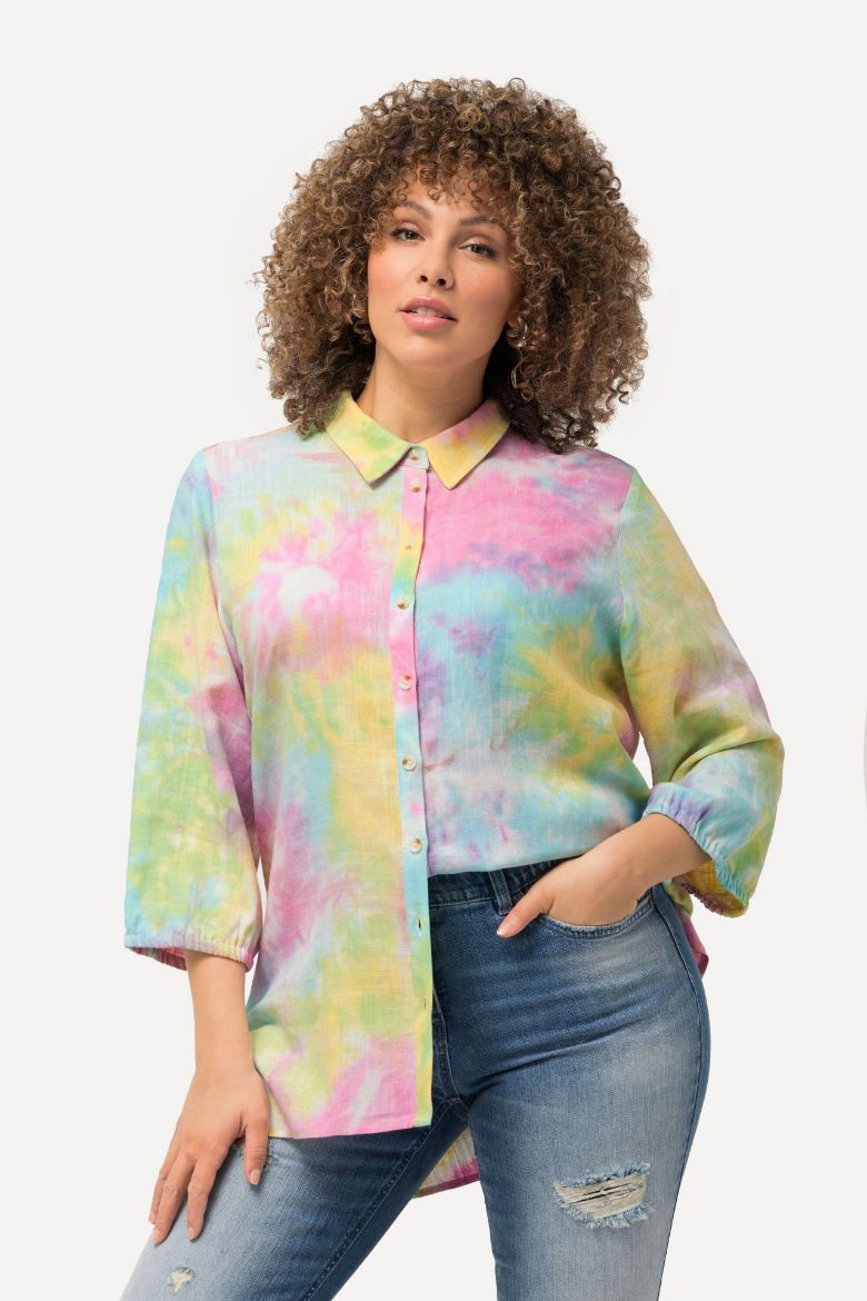 Plus size veliki brojevi Bluza 3/4 rukavi za punije
