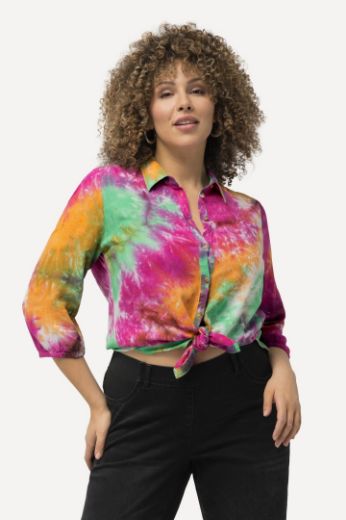 Plus size veliki brojevi Bluza 3/4 rukavi za punije