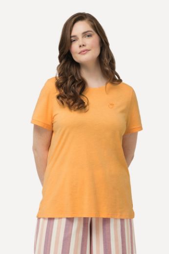 Plus size veliki brojevi Majica kratkih rukava s motivom breskve za punije