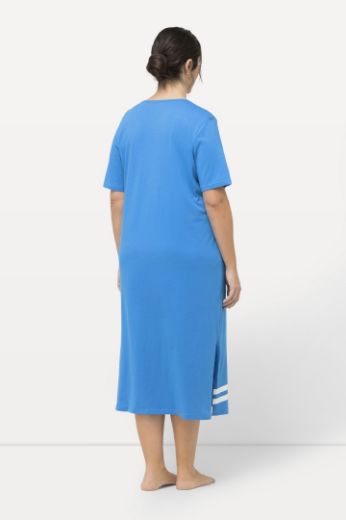 Plus size veliki brojevi Spavaćica kratkih rukava V ovratnika motiv srca za punije